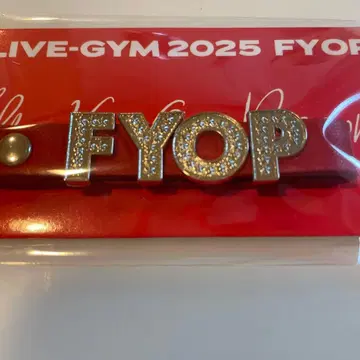 B'z LIVE-GYM 2025 FYOP 키링 빨간색