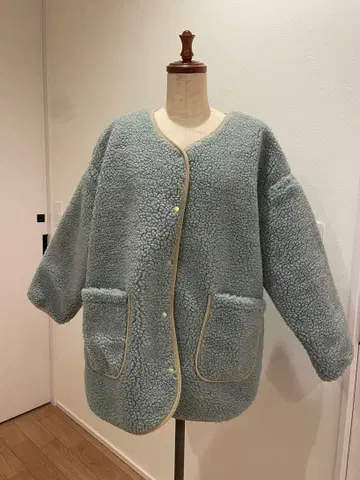 보아 퀼팅 2way 리버서블 아우터