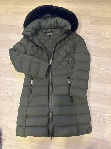 타미힐피거! 올리브 그린 다운 자켓 !L 사이즈