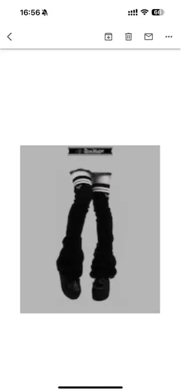 DimMoire DimMoire학원 니하이 워머 BLACK