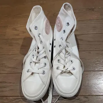 CONVERSE 하이컷 스니커즈 화이트