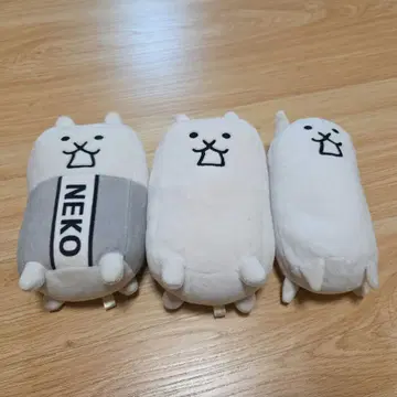 냥코 대전쟁 봉제 인형 세트 3개