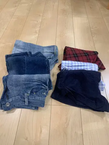 데님, 숏팬츠 묶음 판매