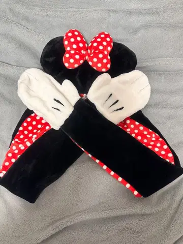 미니 마우스 헤어밴드 & 장갑 세트