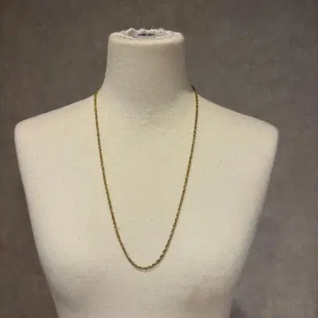 골드 트위스트 체인 목걸이 9