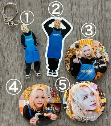 DEZERT Miyako 굿즈 낱개 판매 1점 250엔~ / 4점부터