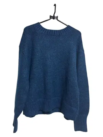 H&M 다크 블루 니트 긴팔 스웨터