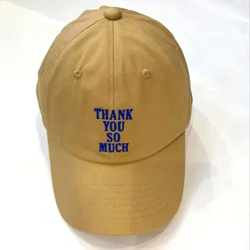 THANK YOU SO MUCH 캡 (베이지)