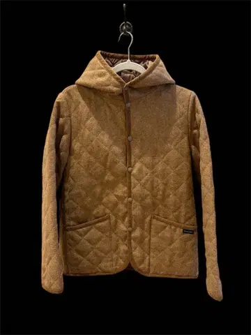 [ 새상품급 ] 스모크샵 x MOON 후드 부착 퀼팅 자켓