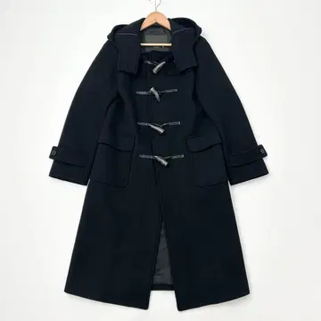 MACKINTOSHLONDON 롱 더플 코트 블랙 38