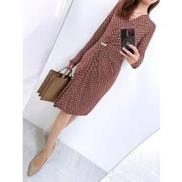 [새상품급] 정가 45,000엔 MICHAEL KORS 워셔블 원피스