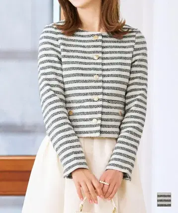 플리마켓 스프링 보더 자켓