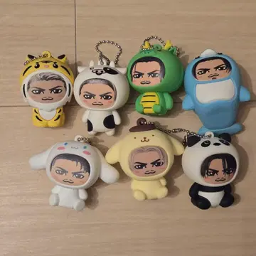 이마이치 류지 산리오 인형옷 키링 3개 세트