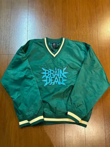 BRAIND DEAD 나일론 자켓 L 사이즈 그린