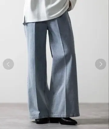 [ CLEL ] 빈티지 디자인 플레어 데님 팬츠