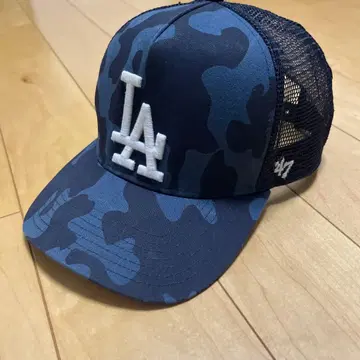 LA 로고 카모플라쥬 캡 47 snapback