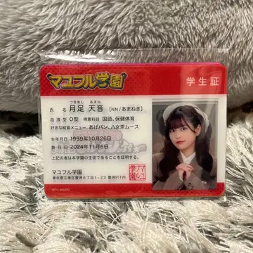마유후루 학교 축제 학생증 세트