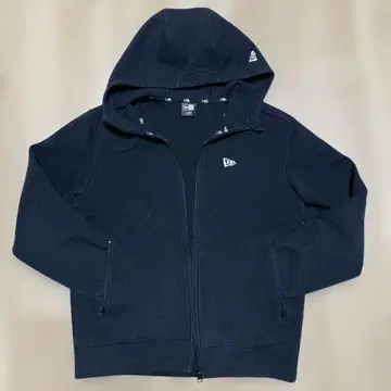 New Era 블랙 후드티 자켓 L 사이즈