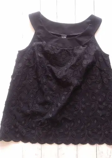 [ Oscalito ] 코튼 상의 사이즈 2 블랙