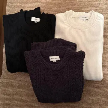 MONO-MART 니트 스웨터 3종 세트