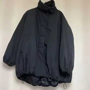 Ray BEAMS 블랙 후드 부착 자켓