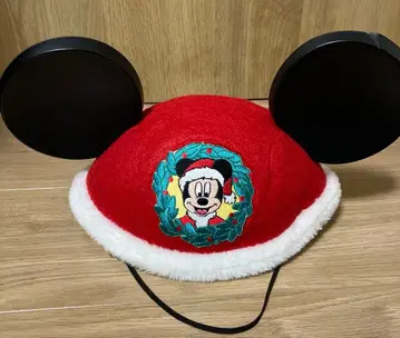 미키마우스 디즈니 크리스마스 이어햇 모자