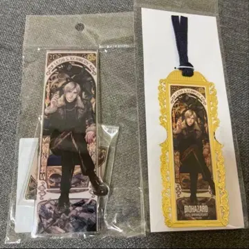 새상품 바이오하자드 30주년 메탈 북마커 레온