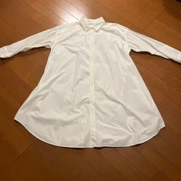 화이트 셔츠 원피스