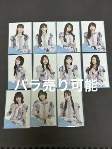 노기자카46 쿠보 시오리 졸업 콘서트 특전 엽서