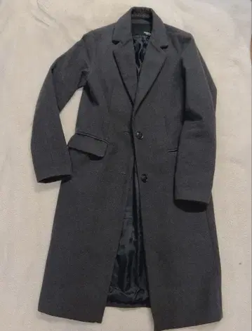 도로시즈 미 실루엣 체스터 코트 다크 그레이