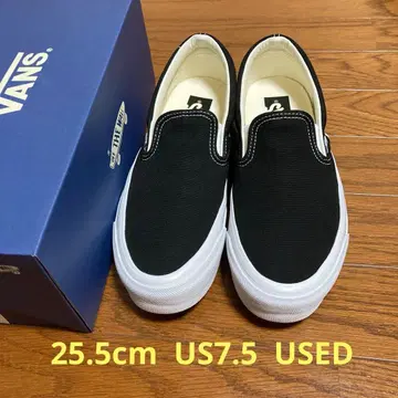 vans 프리미엄 슬립온 US7.5 25.5cm USED
