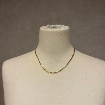 골드 바 목걸이 랍스터 클래스프 10