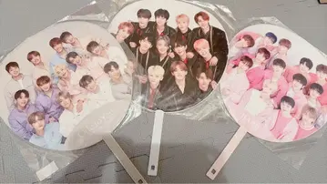 seventeen 세븐틴 부채 3개 세트