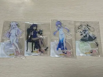 SummerPockets 아크릴 스탠드 차이나 드레스 4종 세트 미개봉