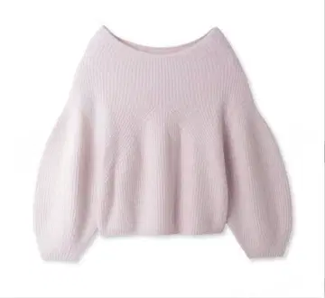 SNIDEL 퍼라이크 오버 니트 풀오버