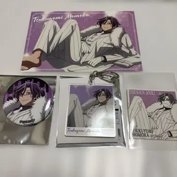 도원암귀 도쿄역 캔뱃지 아크링 키링 엽서 특전 스티커 모모카 츠키요미