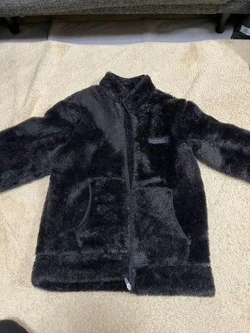 Champion 플리스 자켓 XL 블랙