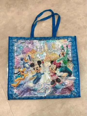 디즈니 미키 25주년 토트백