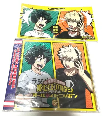 히로아카 미도리야 이즈쿠 바쿠고 카츠키 올마이트닛폰 CD 캔뱃지 세트