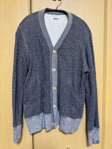 LOOPWHEELER 버튼 가디건 M 사이즈 고마시오