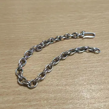 수만다크와 나뭇결 금 팔찌 실버 925 19cm