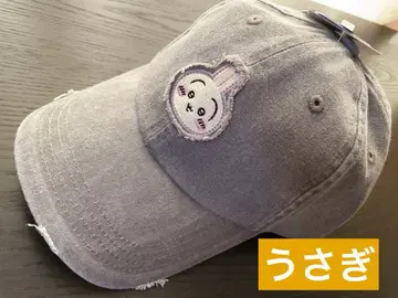 토끼 치이카와 (먼작귀) 아베일 캡 데님 여성용 모자