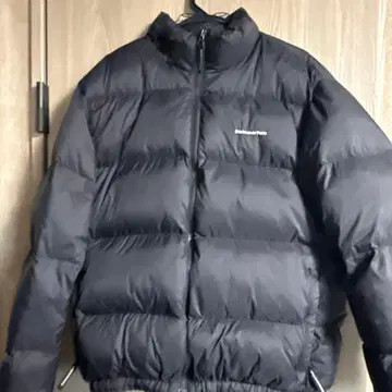 thisisneverthat 블랙 다운 자켓 M