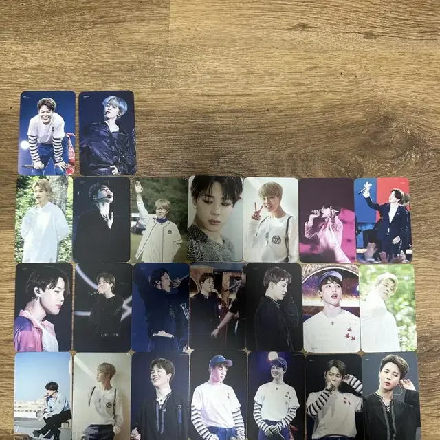 방탄소년단 지민 양면 포카