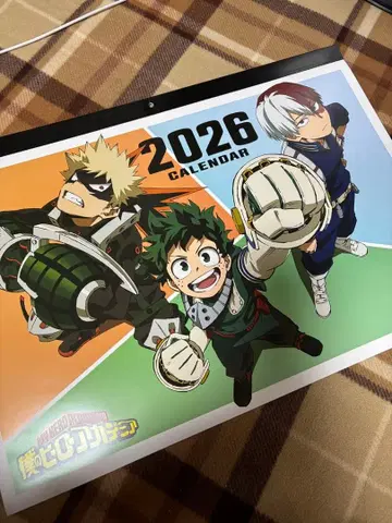 나의 히어로 아카데미아 2026년 벽걸이 달력