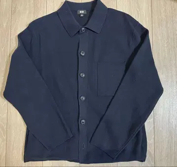 UNIQLO 밀라노 리브 셔츠 가디건