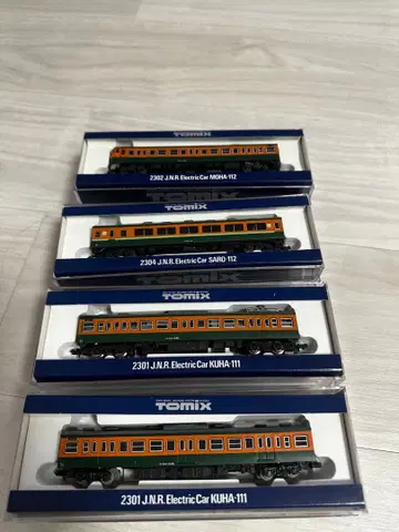 TOMIX 기차 모형 세트 4량 쇼난색