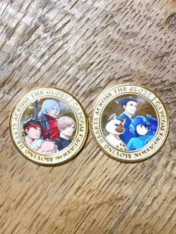 대 캡콤전 메달 2개 세트