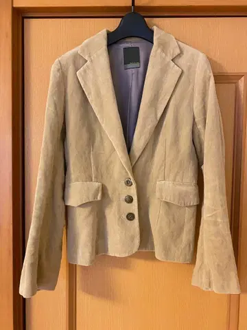 두봉쿨 베이지 테일러드 자켓 3버튼