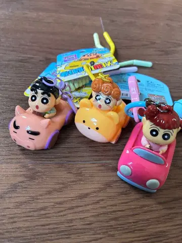 [엄청 귀여운] 짱구는 못말려(크레용 신짱) 스트랩 3개 세트